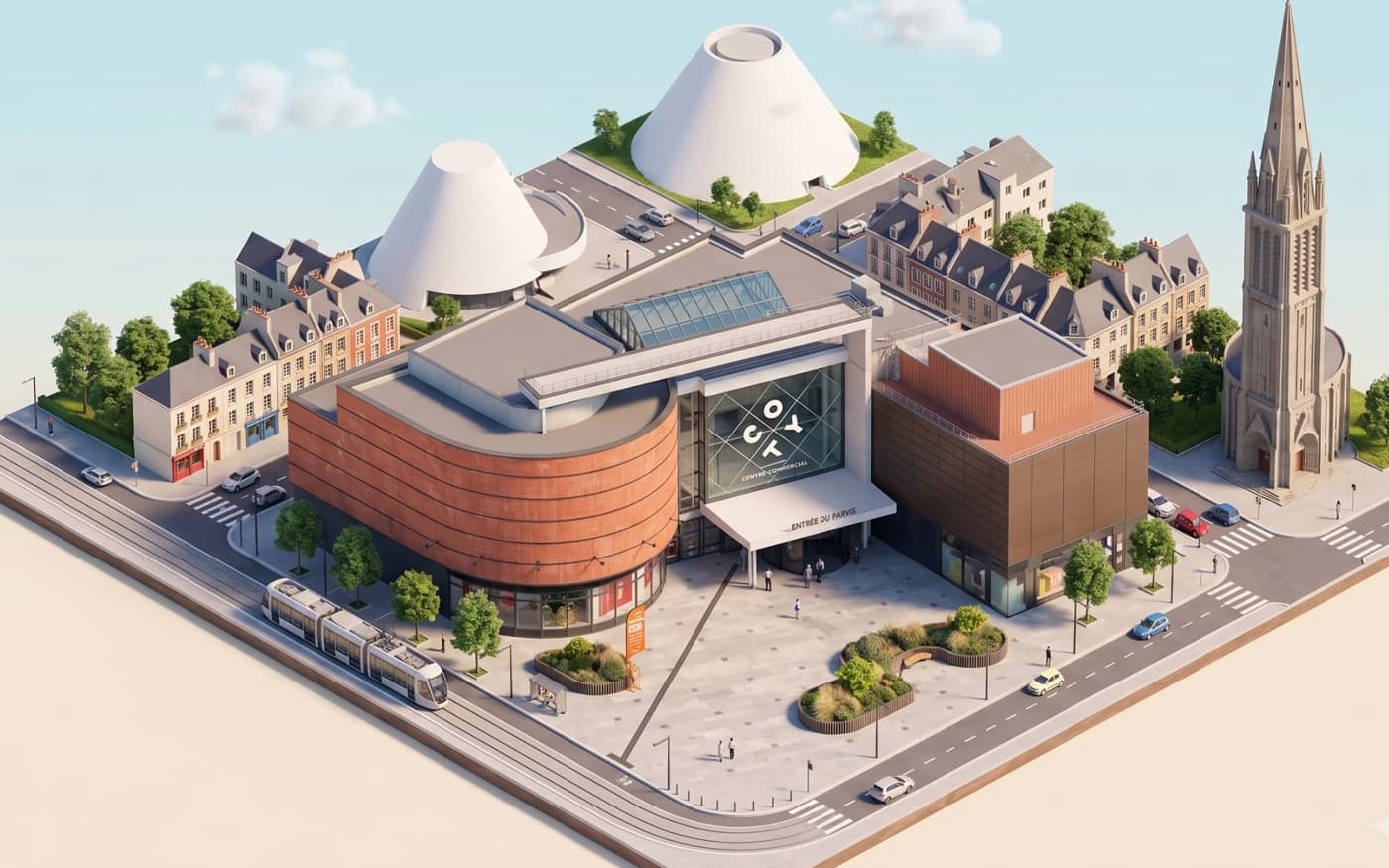 Centre commercial Le Havre Coty