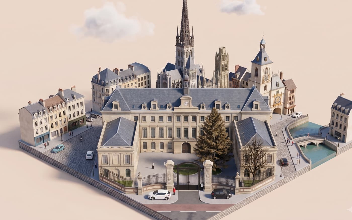 Rectorat de Rouen, projet pilote État